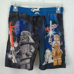 Star Wars Lego boys swim trunks Size 6 Blue